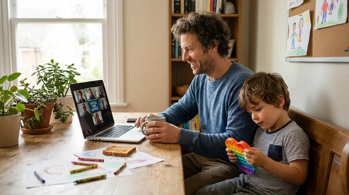 Peer support for neurodivergent families: Finding belonging